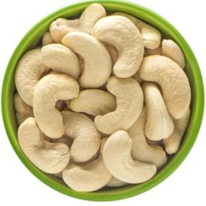 Jumbo Kaju Kernels Whole in Green Bowl for Sweets